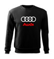 Mikina bez kapucňe AUDI logo