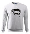 Mikina bez kapucňe JEEP fľak
