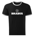 Tričko BRABUS, čierne DUO