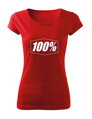 Dámske tričko 100% logo