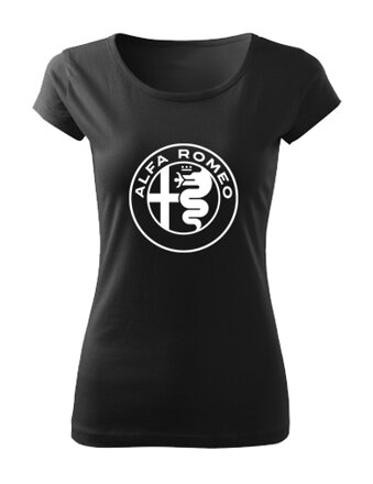 Dámske tričko ALFA ROMEO logo