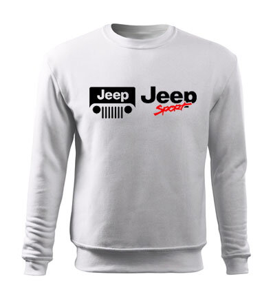 Mikina bez kapucňe JEEP 