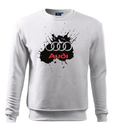 Mikina bez kapucňe AUDI fľak