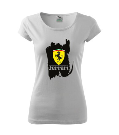 Dámske tričko FERRARI fľak