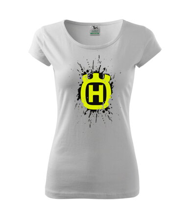 Dámske tričko HUSQVARNA fľak