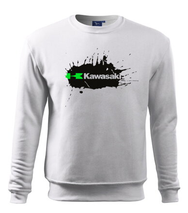 Mikina bez kapucňe KAWASAKI fľak
