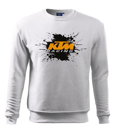 Mikina bez kapucňe KTM fľak