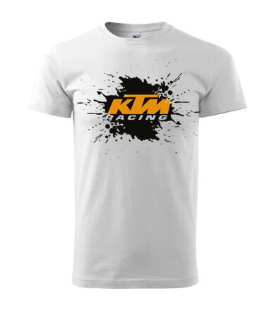 Tričko KTM fľak