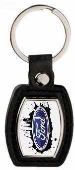 Kožená kľúčenka FORD fľak