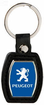 Kožená kľúčenka PEUGEOT