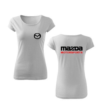 Dámske tričko MAZDA MOTORSPORTS 3
