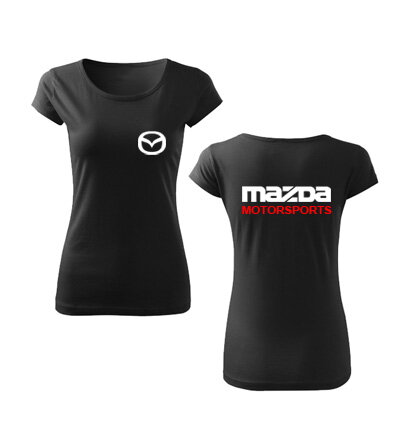 Dámske tričko MAZDA MOTORSPORTS 3