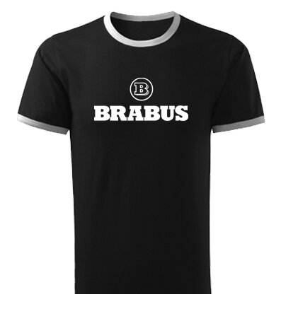 Tričko BRABUS, čierne DUO