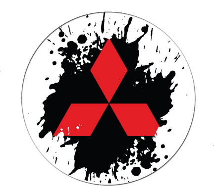 Odznak MITSUBISHI fľak