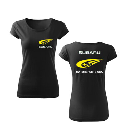Dámske tričko SUBARU MOTORSPORTS USA 3