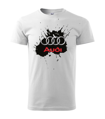 Tričko AUDI fľak