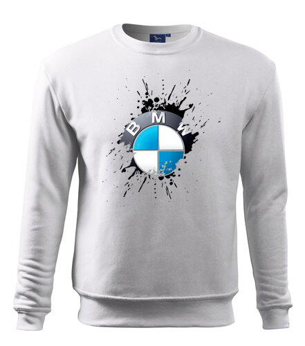 Mikina bez kapucňe BMW fľak Mikina bez kapucňe BMW fľak