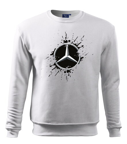 Mikina bez kapucňe MERCEDES fľak