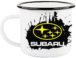 Plechový hrnček SUBARU