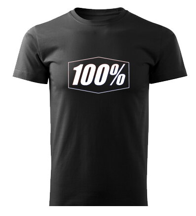 Tričko 100% logo