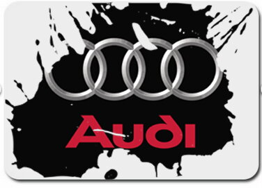 podložka pod myš AUDI fľak
