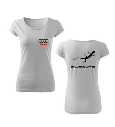 Dámske tričko AUDI QUATTRO