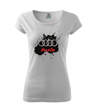 Dámske tričko AUDI fľak