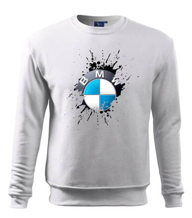 Mikina bez kapucňe BMW fľak