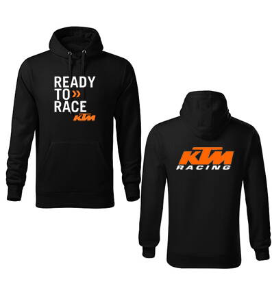 Mikina klokanka KTM READY TO RACE