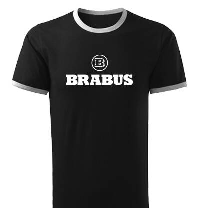 Tričko BRABUS, čierne DUO