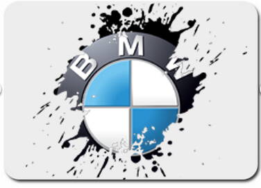  podložka pod myš BMW fľak