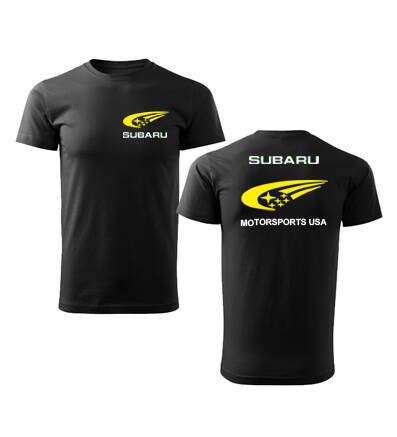Tričko SUBARU MOTORSPORTS USA 3